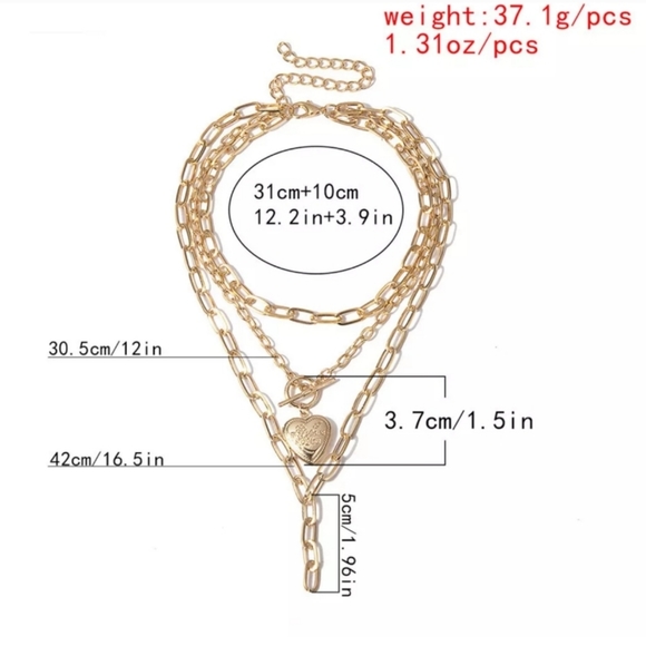 Punk Cuban Choker Necklace Collar Statement Steamp - Picture 8 of 8